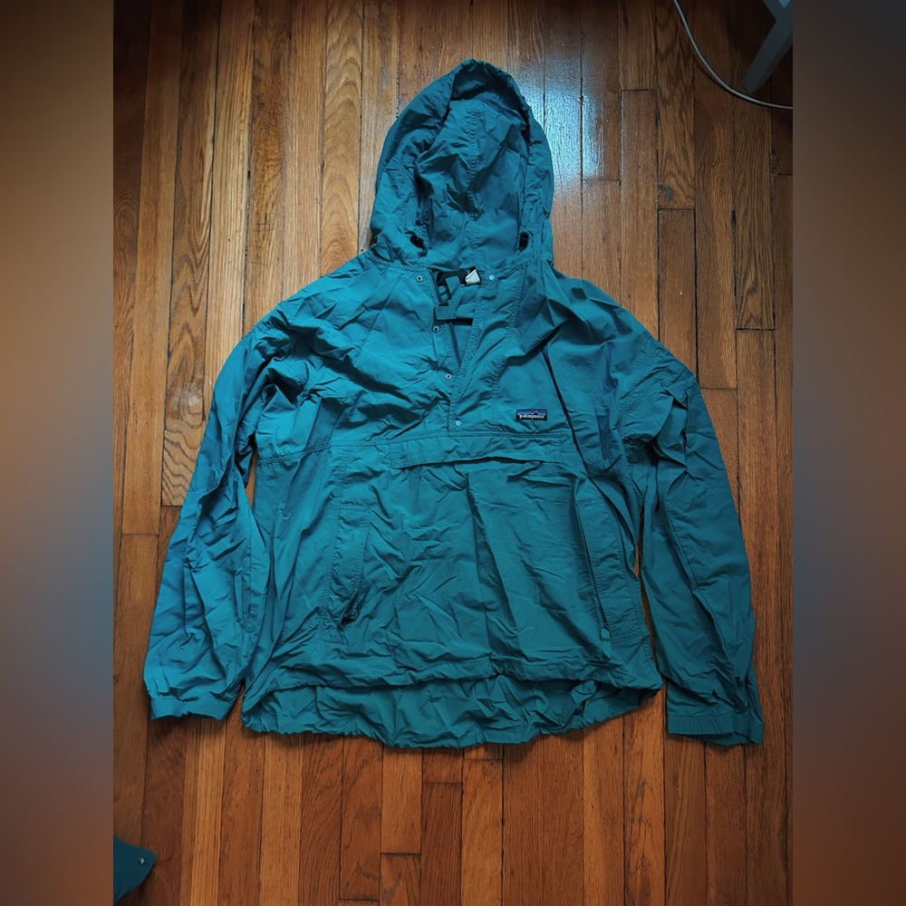 Vintage Patagonia Wind Breaker Blue
